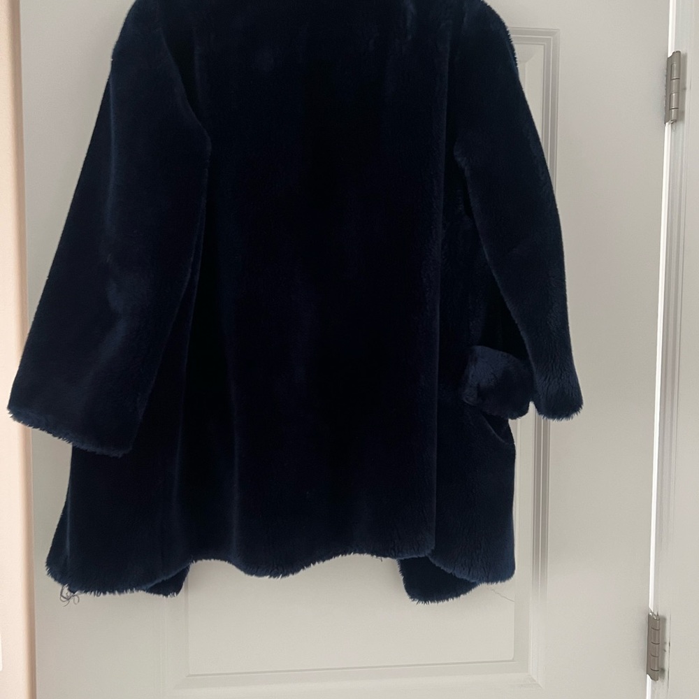Sporto Navy Teddy Jacket